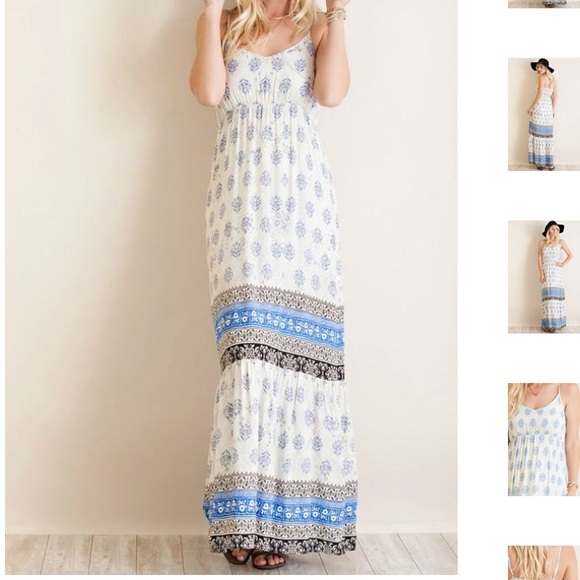 Boho Maxi Dress - Picture 3 of 4